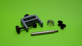 C-clamp, stem extension C-clamp, stem extension