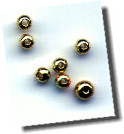 Gold beads