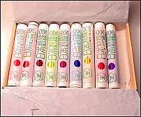 A box of Japanese floss silk