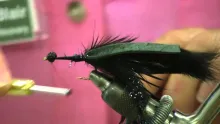Video thumb for Tying the Mighty Mite Hellgramite 