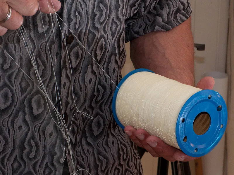 Shrimp legs comes in spools -