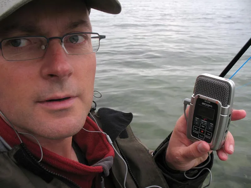My new gadget - A Samson Zoom H2 recorder. I have great expectations.